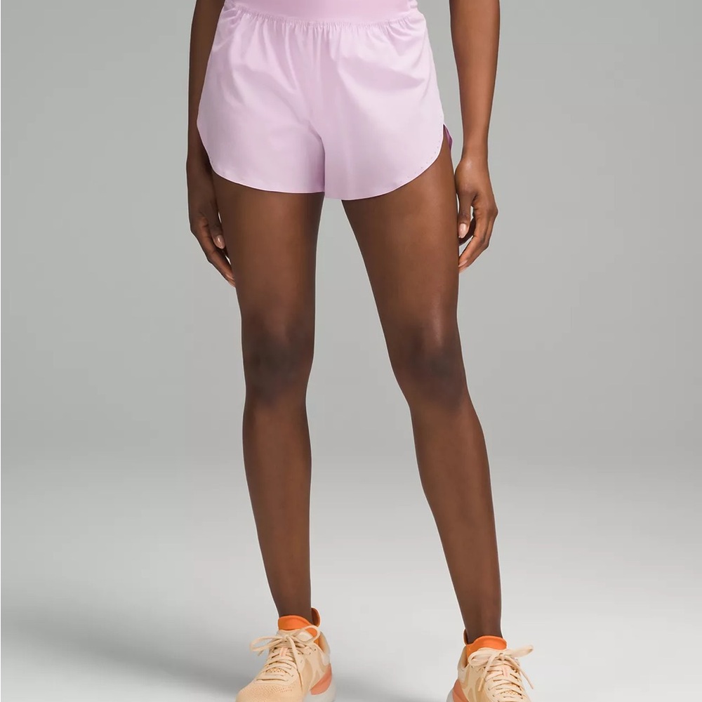 Lululemon Fast and Free HR Classic Short 3 in Vitapink